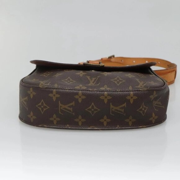 LOUIS VUITTON Monogram Monogram Saint Cloud GM Shoulder Bag M51242 Auth 138379 - Picture 7 of 16
